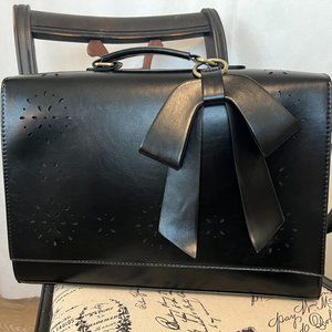 Ecosusi Women's Vegan Leather Briefcase
